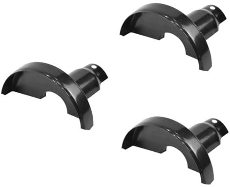 OSALADI 3pcs Electric Drill Protective Cover Angle Grinder Protector Angle Grinder Dust Cover Angle Grinder Protective Shield Angle Grinder Wheel Shield Angle Grinder Guard Iron Black