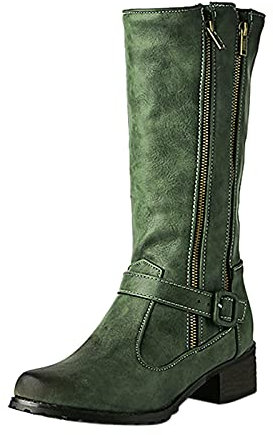Stivali Pelle Donna Stivali Donna Texani Estivi Stivali Biker Donna Stivali Texani Donna Marroni Anfibi Donna Estivi Stivali Alti con Tacco Bianchi Texani Marroni Stivali in