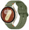 Yisica Correa de Silicona Suave para Samsung Galaxy Watch 7/FE/5/6/4/Active 2 40mm 44mm/5 Pro, 20mm Compatible Con Watch 4/6 Classic, Verde Oliva