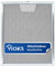 VIOKS Metal Cooker Hood Grease Filter - 300 x 253 mm - Replacement for AEG, Electrolux, Faber, Whirlpool & More - Utilitarian Style