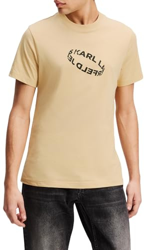 KARL LAGERFELD JEANS Slim Ring Tee, Croissant, XL