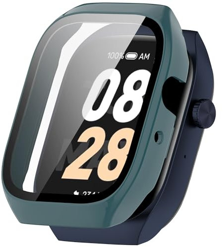 BAIDIYU Hülle Kompatibel mit Mibro Watch T2, PC + Gehärteter Film, Anti-Fall, Anti-Kratzer, Smartwatch Schutzhülle Kompatibel mitr Mibro Watch T2.(SZL)