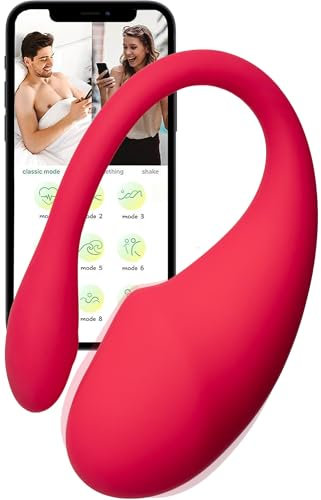 MySecretCase Leise Vibration Eier mit App – Vibro Ei für Paare, Sex Unterwegs, Sexspielzeug G Punkt Frau, Vibrator Fernbedienung Sextoy, Fernsteuerung Mini Paarvibrator, Frauen Liebeskugeln zu Zweit