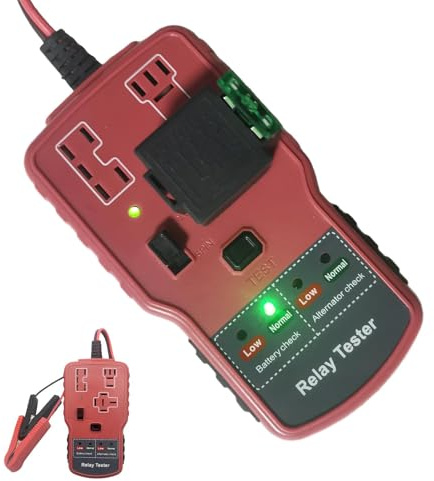 Automobilbatterie -Relais -Tester, Batterie -Relais -Tester | Kfz -Relais -Test Handheld -Indikator - Mehrzweck-Zubehör für elektrische Systeme, Auto-Batterie-Überprüfung auf Liebhaber, Familien