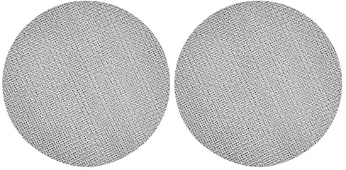 2 Pcs 53.5mm Espresso Puck Screen, Coffee Puck Screen, Reusable 1.7mm Thick 150μm 316 Stainless Steel Coffee Filter Espresso Filter Disc Barista Tool for Portafilter Basket Coffee Machine Accessories
