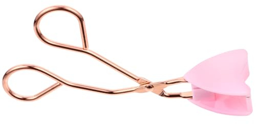 Generisch Magnetische Wimpernzange Metall Wimpernclip Rosegold Griff Leicht Tragbar Schonend für Wimpern Passend für Augenformen Make Up Werkzeug für Mädchen