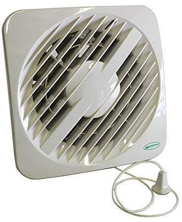 Greenwood Select 100mm HT Fan with Pull Cord with Gravity Sh