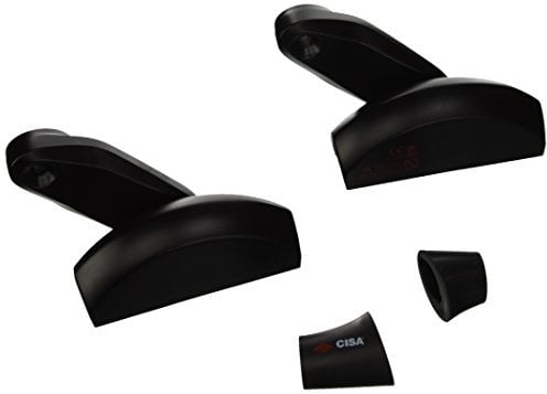 CISA 159016100, Maniglione Antipanico Fast PUSH, Verniciato Nero, Versione Componibile Senza Scrocco Centrale