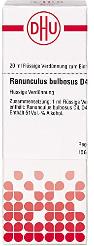 RANUNCULUS BULBOSUS D 4 Dilution 20 ml