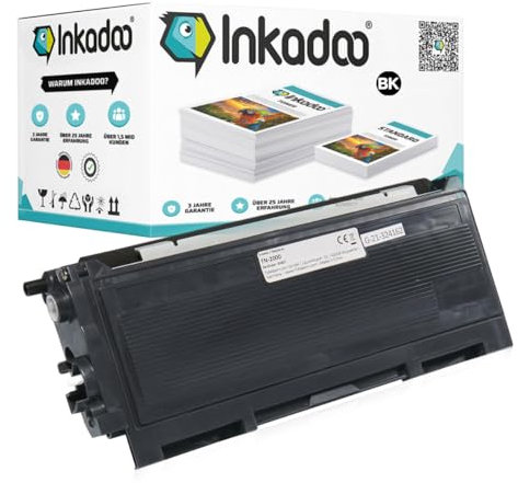 Inkadoo Kompatibler Toner als Ersatz zu Brother TN-2000 MFC-7820 N DCP-7010 L Fax 2920 ML HL-2032 DN DCP-7020