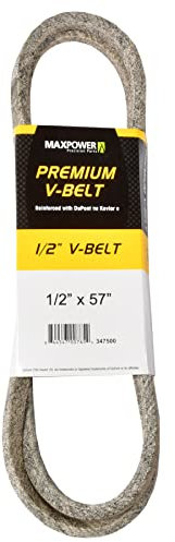 MAXPOWER Keilriemen 347500, Kevlar verstärkt, 1/2'' x 57'' - 4L570 - Aussenlänge L(a) 1445 mm.