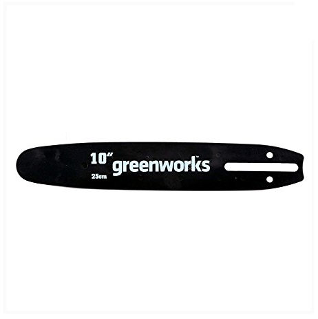 Greenworks Sable de repuesto para motosierra (barra de 25 cm adecuada para motosierras de la serie de 24 V de Greenworks)