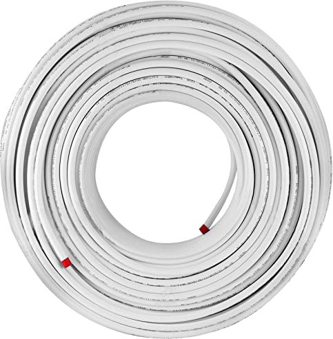 VEVOR Aluminium Mehrschicht Verbundrohr 200 m Wand Heizungsrohr 16 x 2 mm aus Polyethylen, Willkürliches Biegen, Temperaturbeständig 10℃ ~ 95℃ und Langlebig für Heizung oder Chemischen Anwendungen