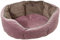 Ferplast Divanetto per Cani e Gatti QUEEN 45 con Cuscino, Cuccia imbottita Double-face, Velluto, Lavabile, Rosa