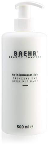 BAEHR BEAUTY CONCEPT Reinigungsmilch Trockene und sens. Haut Pumpflasche (500 ml)