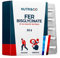 NUTRI & CO Fer Bisglycinate 14mg + Vitamine C + Probiotique - Haute Absorption - Complément Alimentaire Fer Breveté Anti-Fatigue - Sans Troubles Digestifs - 30 Gélules Vegan - Fabriqué en France