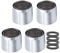 4 Pack Tap Aerator M18/M20/M22/M24/M28, Water Saver Tap Filter Nozzle Faucet Aerator Replacement Parts - Internal Thread (M22)