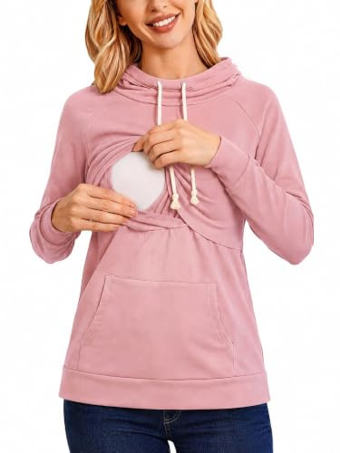 Love2Mi Camiseta de manga larga para mujer embarazada, maternidad