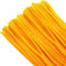 TOAOB Pfeifenreiniger Gelb Orange zum Basteln 100 Stück Chenilledraht Pfeifenputzer Lang 30 cm X 6mm Pipe Cleaner Basteln für DIY Handwerksprojekte