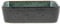 BITZ Auflaufform 19 x 14 x 5,3 cm Schwarz/Grün