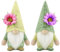 Gehydy Deko Frühling Wichtel Figuren 2er Set Frühlingsdeko Osterwichtel Deko Ostern Zubehör für Home Küche