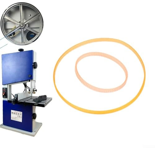 Courroie nervurée pour moteur de scie à ruban 620 x 10 mm, durable et fiable (620 mm pour 30,5 cm)