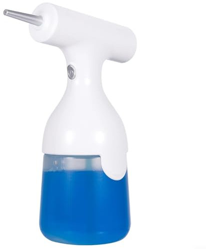 Automatic Soap Dispenser, Electric Foam Soap Dispenser 350ML With 2 Nozzles And USB Cord Foam Soap Spray Bottle Dispenser For Kitchen Bathroom Dog Bath Cat Bath Waterproof Design