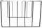 Porta dischi per album, in vinile, organizer per libri, cartelle portadocumenti, multifunzione, in ferro, con varie dimensioni, per mobili moderni e organizzati in casa