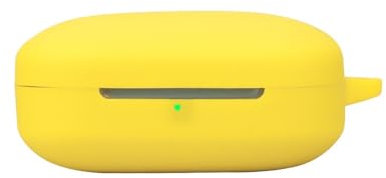 BAIDIYU Cover Auricolari Compatibile con OPPO Enco X3i, TPU Morbido, Protezione All Inclusive, Antiurto, Caduta Custodia Compatibile con OPPO Enco X3i.(Giallo)