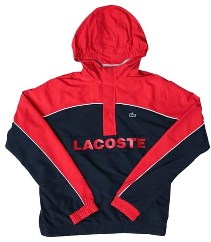 Lacoste - Coupe-vent - Enfant (16 ans) (Bleu roi/Rouge)