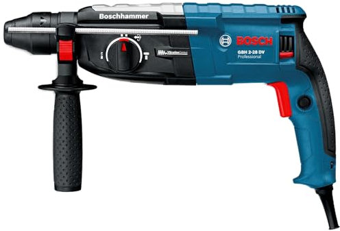 Bosch Professional GBH228DV1 SDS+ Hammer Drill with 850W Motor/ 28mm Chuck in Large Box