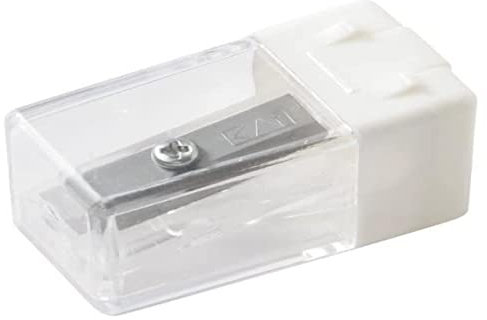 MoMa MUJI Small White pencil sharpener MADE IN JAPAN NEW 2013 by Muji