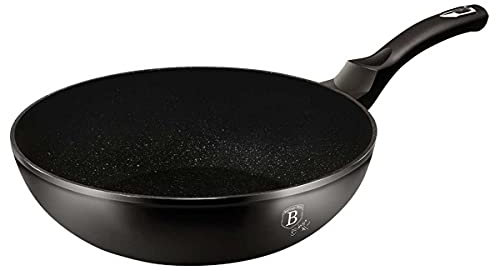 BerlingerHaus Berlinger Haus Granite Wok 28cm Nero Argento BH-1848