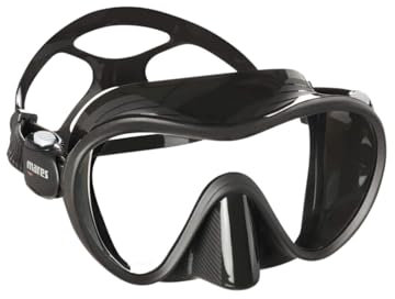 Mares Tropical Tauch- und Schnorchelmaske für Erwachsene, Unisex, Schwarz
