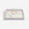 Stackers Grau Klassich Charm Schmucktablett mit Acryldeckel