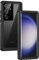Lanhiem for Samsung S23 Ultra Case, Waterproof S23 Ultra Cover Dustproof Shockproof Case with Built-in Screen Protector, Full Body Underwater Protective Case for Galaxy S23 Ultra 6.8 Inch (Black)
