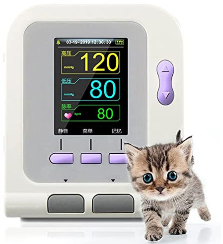 BEESOM Digital Veterinary Blood Pressure Monitor Cuff, Veterinary Equipment, dog/cat/pets Animal Care,3 Cuffs Electronic Sphygmomanom