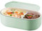 Lunch Box Elettrico Portatile a Prova di perdite da 60 W, Scatola autoriscaldante a Prova di perdite per microonde, scaldavivande con Rivestimento in Ceramica Elettrico