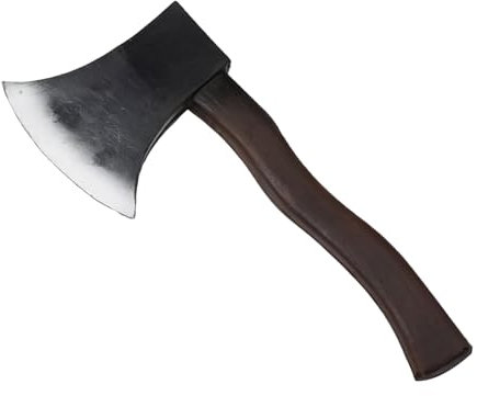RmKbe Hacha de juguete realista pequeña con hacha falsa para Halloween, accesorios de cosplay, accesorio de disfraz de Halloween para disfraz de Halloween