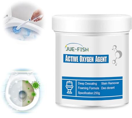 Wc Reiniger Schaum 2024 Neu Toilette Aktiv Sauerstoff Mittel Wc Schaumreiniger Toilet Active Oxygen Agent Rohrreinigung Kalkentferner Urinsteinlöser für Glanz Und Frischen Duft 250g
