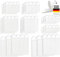 EITEYI 48 Pairs (96 Strips) Picture Hanging Strips, Damage Free Heavy Duty Water Resistant Adhesive Hook Loop Strips Stickers for Photo Picture Frame Mounting Hanging Wall Fasten (S/M/L/XL 4 Size)