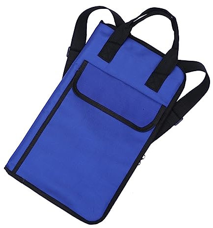SHOWERORO Drumstick Tasche Für Junge Mädchen Drumstick Halter Mit Großem Volumen Passend Für Unterrichtsmaterialien Bürsten Und Anderes Zubehör Blau