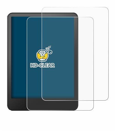 BROTECT Protector Pantalla para Amazon Kindle Paperwhite 2024 (12. Gen.) Protector Transparente (2 Unidades) Anti-Huellas