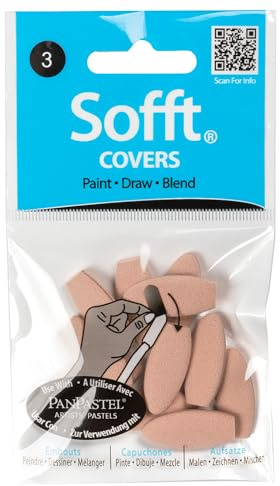 Colorfin PP62003 Sofft Covers, Oval, No.3, 10-Pack