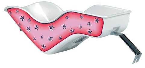 Adie Girl's ACB512 Dolly Seat - Pink/White