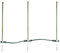O'FRESH Brumisateur Jardin Exterieur Grande Surface - Trio de Brumisateurs de Terrasse Serre Pergola - Brumisateur Extérieur à Hauteur Ajustable (85 à 155 cm)