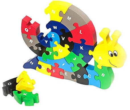small foot 1992 Puzzle Schnecke, Multicolor