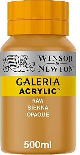 Winsor & Newton Acrylique Galeria 500ml Terre De Sienne Naturelle Opaque Série 1