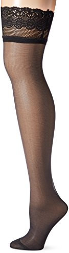 DIM Jarretière Femme DIM Up Sexy Nude Sensation x1, Noir, M
