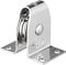 Stehblock (Umlenkrolle) für Draht Gleitlager 4 mm - 1 Rolle
